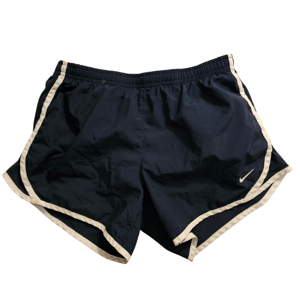 Nike Black Athletic Shorts with White Trim